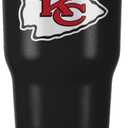 FOCO NFL unisex NFL Team Logo 30oz Insulated Stainless Steel Travel Mug Tumbler (1 Count (Pack of 1)