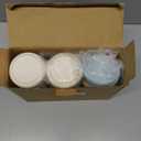 VITEVER [16 Pack] 4 oz Small Containers with Lids, Reusable Plastic Jars for Snack and Puree, Salad Dressing Container to Go, Deli Containers, Freezer Baby Food Containers, Dishwasher Safe, BPA Free