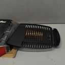 Mueller Ultra GrillPower 2-in-1 Smokeless Electric Indoor Removable Grill and Griddle Combo, Nonstick Plate, with Adjustable Temperature, 120V