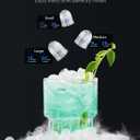 GoveeLife Smart Ice Maker, 9 Ice Cubes in 6 Mins 3 Sizes, 26lbs/Day, Silver
Countertop Ice Maker with App & Voice Control, Self Cleaning, RGB Lights, Portable Ice Machine with Scoop for Kitchen, Party