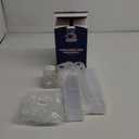 JOLLY CHEF 50 Pack 5 oz Plastic Dessert Cups with Lids and Spoons, Yogurt Parfait Appetizer Cup for Party, Clear Mini Dessert Shooter for Pudding Fruit Trifle Ice Cream