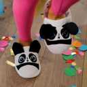 Flipeez Slippers, Panda, Small, Fits Kids Sizes 9-12