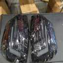 Nixon Offroad Sequential Tail Lights, LED Taillights Assembly for 2014-2021 Toyota Tundra, LED Sequential Turn Signals, DRL, Brake Lights Tail Lamps Sets, Passenger & Driver Sides (Smoke Lens)
