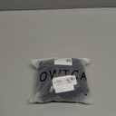 OWICA Bikini Sets for Women Two Piece Swimsuit for Women Tie Knot Adjustable Cute Triangle Bikini Tops Sexy Cheeky Bottom Bathing Suits Swimwear Black, M