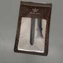 Wearlizer Slim Thin Leather Bands Compatible with Apple Watch Band 38mm 40mm 41mm 42mm 44mm 45mm 46mm 49mm Women Men Strap Wristband Bracelet for iWatch Series 11 10 9 8 7 6 5 4 3 SE/Ultra 3 2 1 (Black)