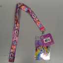 Disney Princess Lanyard with Card Holder,Pink,1"