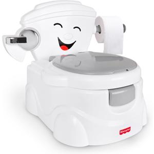 Fisher-Price 2-N-1 Toddler Toilet Cheer for Me! Potty Training Seat with Sounds and Phrases and Removable Potty Ring