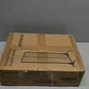 2'x5.5' Ft Gridwall Panel Display Stands Heavy Duty Floor Standing Retail Display Rack with Triangle Base for Retail Art Show With 10 Hooks