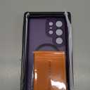 CANSHN Designed for Samsung Galaxy S23 Ultra Case [Full Camera Protection] [Compatible with MagSafe] Translucent Matte Shockproof Protective Phone Cover 6.8 Inch - Deep Purple