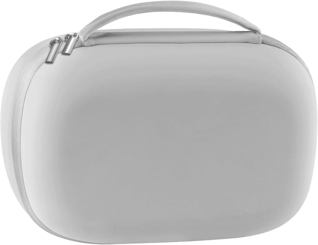 Wearable Breast Pumps Carrying Case, Hard Shell Case with Removable Tray, Watertight Breast Pump Storage Bag Compatible with Most of Wearable Breast Pumps, Holds 2 Pumps, Grey