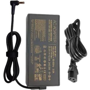 240W ADP-240EB B AC Charger for Asus Zephyrus S G14 G15 G16 S15 S17 M16 Zephyrus Duo 15 16 GX550 GX650RM ROG Strix G15 G16 G17 Scar 15 17 TUF Gaming F15 A15 F17 A17 ProArt Studiobook Pro Laptop