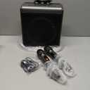 Karaoke Machine with 2 Wireless Rechargeable Microphones: Portable Bluetooth Speaker for Adults & Kids - PA System with Lights Supports TWS/TF Card/USB/AUX for Home Party