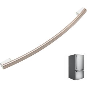 WR12X34310 Freezer Door Handle Compatible with ge Refrigerator Freezer Door Handle WR12X34310 Anti-Slip Grip Replaces AP6994366 PS16220203 EAP16220203, 28 Inches Long(NO Screws)