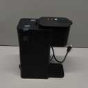 Tastyle Mini Hot and Iced Coffee Maker Single Serve, for K Cup and Ground, 6 to 14 Oz Brew Sizes, with Recipe Book, for Home, Travel, RV, Office and Dorm, Classic Black (2.0 Version)