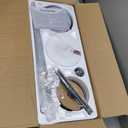 Conciseer Modern Ceiling Fans with Lights,52 Inch Ceiling Fans with Remote for Bedroom Living Room Kitchen, 18W 3CCT Dimmable5 Blades 6 Speed Reversible Quiet DC Motor Black