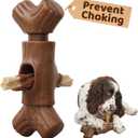 Bully Stick Holder for Dogs - for Aggressive Chewers Treat Chew Holder, Heavy Duty Yak Chew Toy Nylon Bone, Prevent Choking Safety Device for Small Medium Large Dogs, No More Swallowed Ends