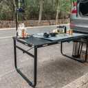 Folding Camping Table, 40.9" x 17.3" x 16.9"
