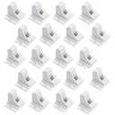 24 Pack Magnetic Cabinet Locks Baby Proofing - Vmaisi Children Proof Cupboard Drawers Latches - Adhesive Easy Installation