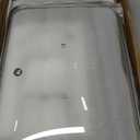 Vayepro 2 Burner Griddle Pan with Glass Lid, Stove Top Flat for Glass Stove Top, Aluminum Pancake, Non-Stick for Gas Grill, Double Burner Camping (16.9" x 10.2" x 1")