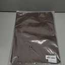 MOSAYT Vinyl Placemats Set of 6-12 X 17 Inch - Faux Leather 100% Waterproof Oil-Proof Wipeable PU Place Mats, Heat Resistant Reversible Table Mats for Kitchen, Dining, Outdoor (Coffee)