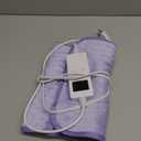 Heating Pad for Period Cramps, Heating Pad for Back/Neck/Shoulder Muscle Pain, 6 Heating & 4 Timer Setting, Auto Shut Off, Dry/Moist Heat & Machine Washable, Birthday Christmas Gifts for Women Mom (12'' x 24'', Light Purple)