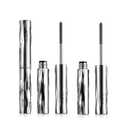 Iron Wand Mascara,New Metal Curl Waterproof Mascara, Tubular Eyelash Primer Waterproof Long Curling, Brushless Mascaras for Natural and Non-smudged Eyelash,Black (Pack of 2)