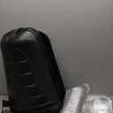 JANUS Golf Travel Bag Hard Case with Support Frame for Hands-Free 360 Spinner Wheels, Travel Bag for Airlines, ABS Hard Shell, Easy to Fold, Hand-Carry Option (Black)