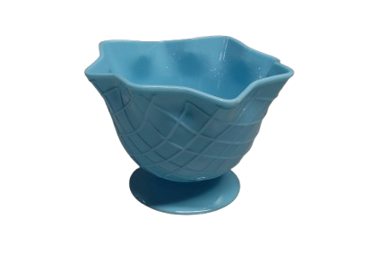 Ceramic Ice Cream Bowl, Plastic, Pack of 11, Blue