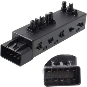 12451498 Front Right Passenger 8 Way Power Seat Control Adjustment Switch Fit 2007-2013 Sierra Yukon Avalanche Silverado Suburban Lacrosse