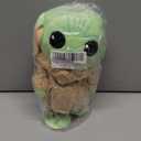 Talking Baby Yoda 7.8 Inch,Walking Baby Yoda and Toy Repeats What You Say Plush Animal Toy Electronic Toy for Boys,Girls,Stuffed Animal,Baby Doll for Kids Gifts (Baby Yoda)
