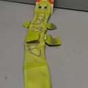 Outward Hound Fire Biterz Green Lizard Plush Firehose Material Interactive Dog Toy, Large (Large (Pack of 1))