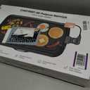 Chefman XL Electric Griddle with Removable Temperature Control, Immersible Flat Top Grill, Burger, Eggs, Pancake Griddle, Nonstick Extra Large Cooking Surface, Slide Out Drip Tray, 10 x 20 Inch