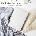 Award Winning Scribble & Dot Wedding Planner Book and Organizer for the Bride | Tissue Wrapped in a Gift Box | Cushioned Cover | Engagement Gift | This Elegantly Designed USA Planner Allows you to Plan Every Detail (Soft Grey)