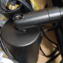 Dimmable Plug in Track Light Black 4 Light Plug in Ceiling Lighting Fixture with 16.4' Long Cord,4 Way Ceiling Spotlight,Rotatable Wall Mount Light Head,LED dimmable Spot Bulbs Included