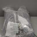 Homemate Electric Heated Blanket King Size - 100"x90" Heating Blanket King Size Dual Control 1/2/4/6/8 Hours Auto-Off 10 Heat Level Over-Heat Protection Soft Flannel Sherpa ETL Certification (Light Grey (Striped))