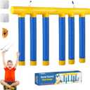 Upgrade Reflex Challenge Game, Hand Eye Coordination Training Reaction Training Toy, Catch All Drop Sticks Game, Adjustable Speed