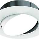 Juno WF4C ADJ TUWH MW M6 Smart LED Wafer Downlight, 2700K-5000K Tunable White, Dimmable, Zigbee or Bluetooth Connection, Use with Alexa, Google Home, SmartThings, Adjustable, 4 Inch, Matte White