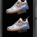 Shoe Display Case Memorabilia Display Case Shoe Wall Mount Wooden Sneaker Cabinet for Football Basketball Baseball Sports Shoes Display with Anti Fade UV Protection Acrylic Door Lockable