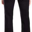 Yogipace Petite Women's Bootcut Flare Yoga Pants with Pocket, Flare Leggings for Workout, Travel & Everyday, 29", Black, Size L
