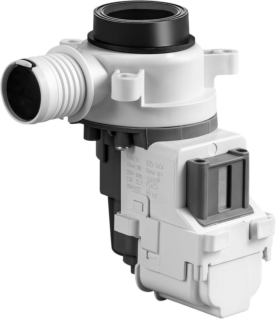 Upgraded W11399437 W11259498 Washer Drain Pump Assembly for Whirlpool WTW5000DW3 WTW5010LW0 WTW5105HW1 WTW5057LW0, for Maytag MVW4505MW1 MVW5430MW0 MVWC565FW3 MVW6200KW1 Replaces 4961028 AP6974144