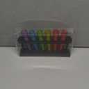 Gay & Lesbian Rainbow Party Shot Glasses Test Tube Set (6 tubes) - Pride Flag Color - LGBTQ Gift Set or Party Supplies