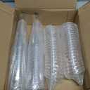 SUREHOME Plastic Champagne Flutes 40 Pack Disposable Champagne Glasses 5oz Clear Plastic Mimosa Glasses Wedding Cocktail Cups Bulk for New Years Eve Party Supplies 2025 Engagement Birthday Decorations