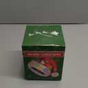 HAOSJINY Santa Hat, Christmas Hat With 20 Diy Holiday Stickers, Santa Hats For Xmas New Year Christmas PartyClassic Red Kids