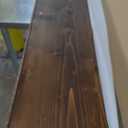 Fireplace Mantel Handmade, 6'' Thick Wall Decor Long Floating Shelf, 72inch Rustic Wood Shelf with Invisible Brackets, Brown