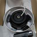 52 Inch White Ceiling Fan With Lights Flush Mount Dimmable 3 Color Temperatures LED Remote Control 6 Speed Reversible DC Motor 5 Blades Modern Ceiling Fan Design for Indoor or Covered Outdoor