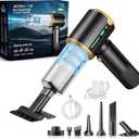 JIXINMIYUE Cordless Car Vacuum Cleaner: Handheld Vacuum with 16000Pa Strong Suction, Brushless Motor & HEPA Filter, 7in1 Cleaning Kit, TypeC Charging for Home Office Car Pet