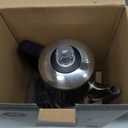 Elite Gourmet EC140 Electric 6-Cup Coffee Percolator with Keep Warm, Clear Brew Progress Knob Cool-Touch Handle Cord-less Serve, Stainless Steel