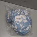 Stretch Couch Covers, Floral Printed Sofa Covers,2 Piece Armchair Slipcover with Separate Sect Cover,Washable Sofa Slipcover, Pet Friendly Furniture Protector Fit for Home (Armchair,White Leaves)