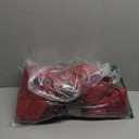 MIULEE Velvet Curtains 108 inches Long 2 Panels - Luxury Blackout Curtains for Bedroom Living Room Thermal Insulated Super Soft Christmas Decor Window Drapes Rod Pocket & Back Tab, Burgundy Red