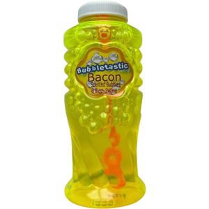 Bacon  Scented Bubbles for Dogs - One 8oz Bottle 100% Non Toxic, Tear Free and Safe for Dogs and Kids